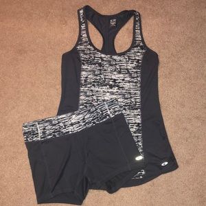Champion Workout Tank and Shorts Set